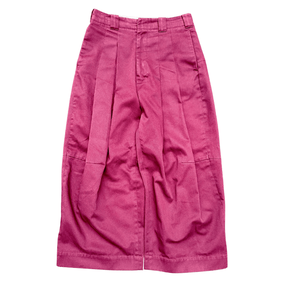 A/W 2020 Shinya Kozuka x Dickies Baggy Pants (Wine/Burgundy) - Loop Garms